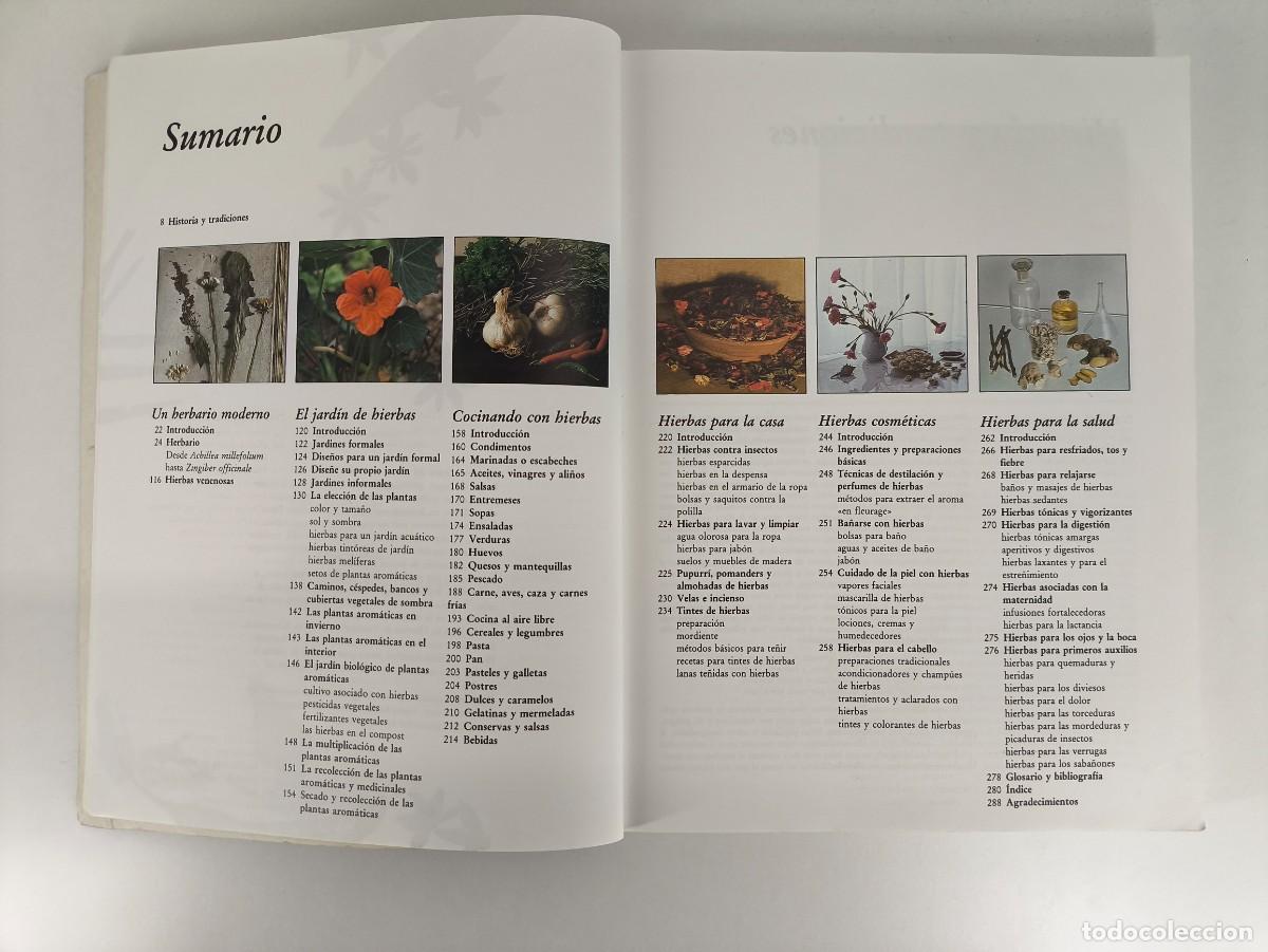 Libros de segunda mano: GRAN LIBRO DE LAS HIERBAS Y ESPECIAS / SARAH GARLAND / 1989. BLUME - Foto 3