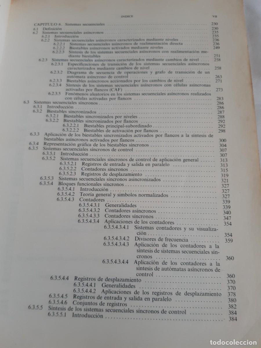 Libros de segunda mano de ciencias: Enrique Mandado, Sistemas electr&oacute;nicos digitales, Marcombo - Foto 3