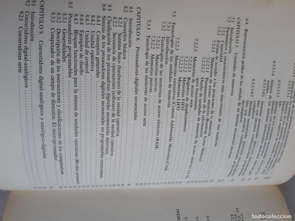 Libros de segunda mano de ciencias: Enrique Mandado, Sistemas electr&oacute;nicos digitales, Marcombo - Foto 5