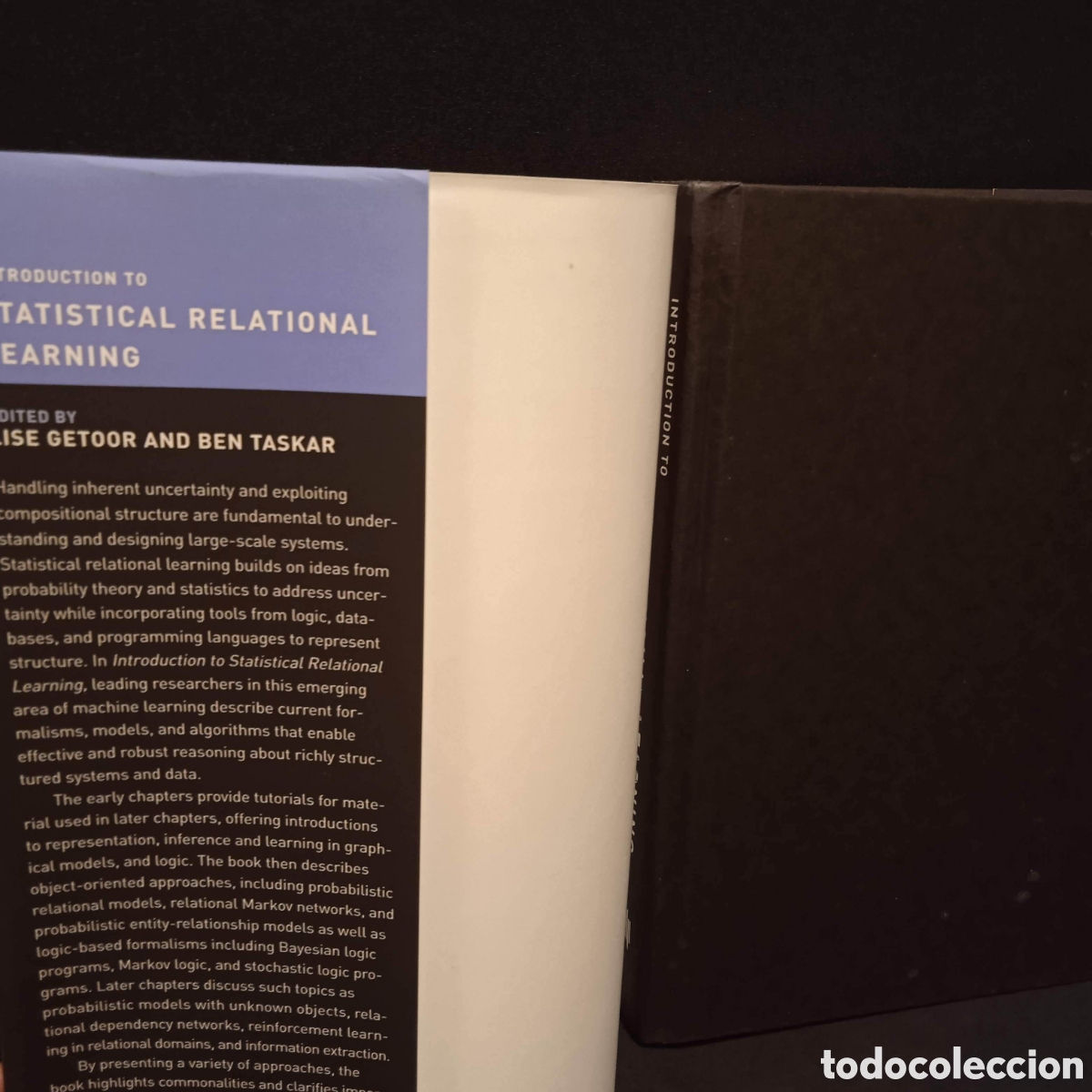 Libros de segunda mano de ciencias: INTRODUCTION TO STATISTICAL RELATIONAL LEARNING - LOSE GETOOR BEN TASKAR (EDS) - MIT 2007 - Foto 3