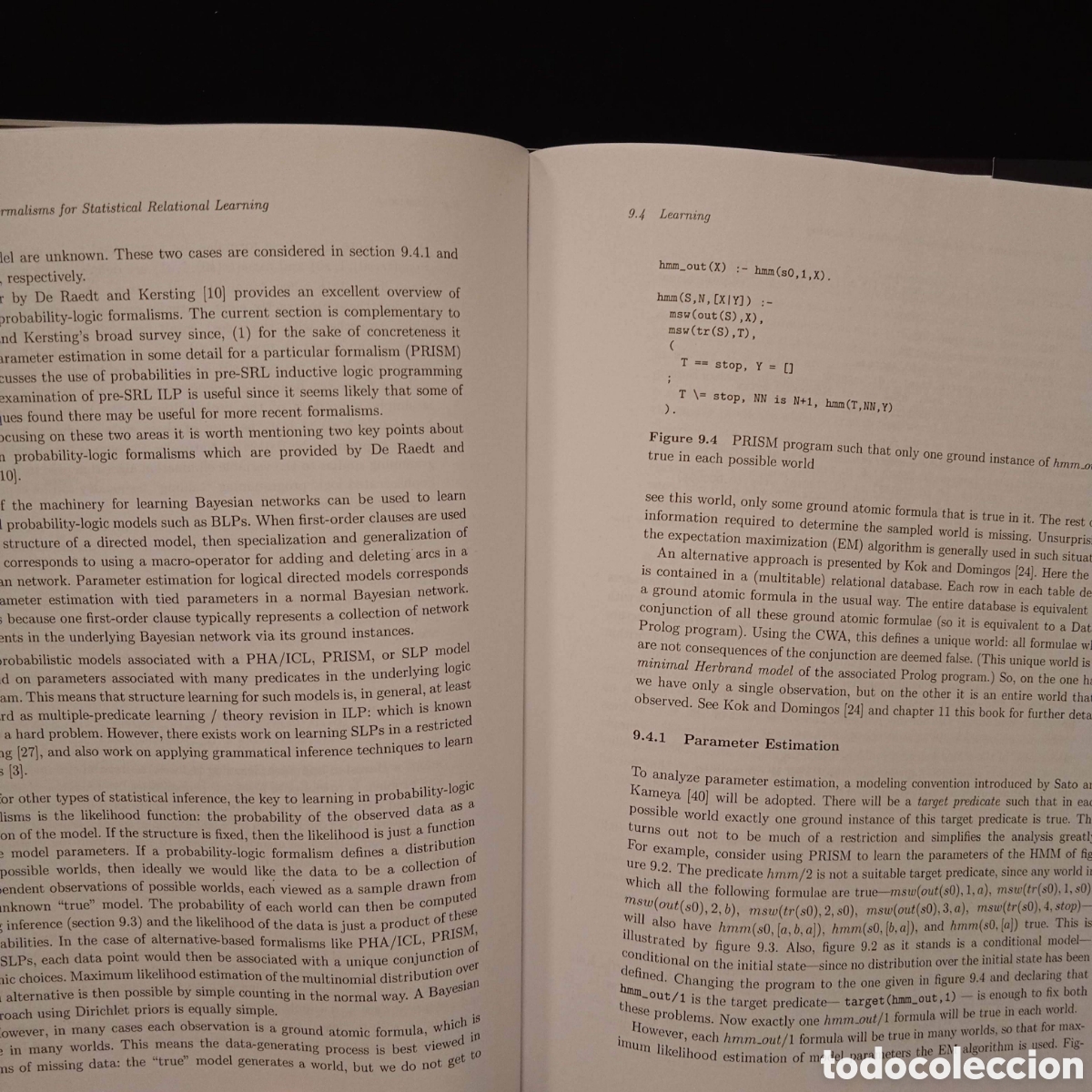 Libros de segunda mano de ciencias: INTRODUCTION TO STATISTICAL RELATIONAL LEARNING - LOSE GETOOR BEN TASKAR (EDS) - MIT 2007 - Foto 9