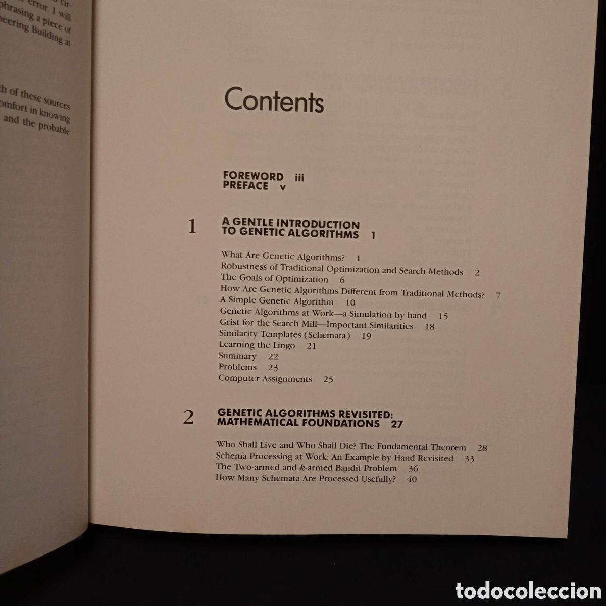 Libros de segunda mano de ciencias: GENETIC ALGORITHMS IN SEARCH OPTIMIZATION AND MACHINE LEARNING - DAVID E GOLDBERG - ADDISON-WESLEY - Foto 4