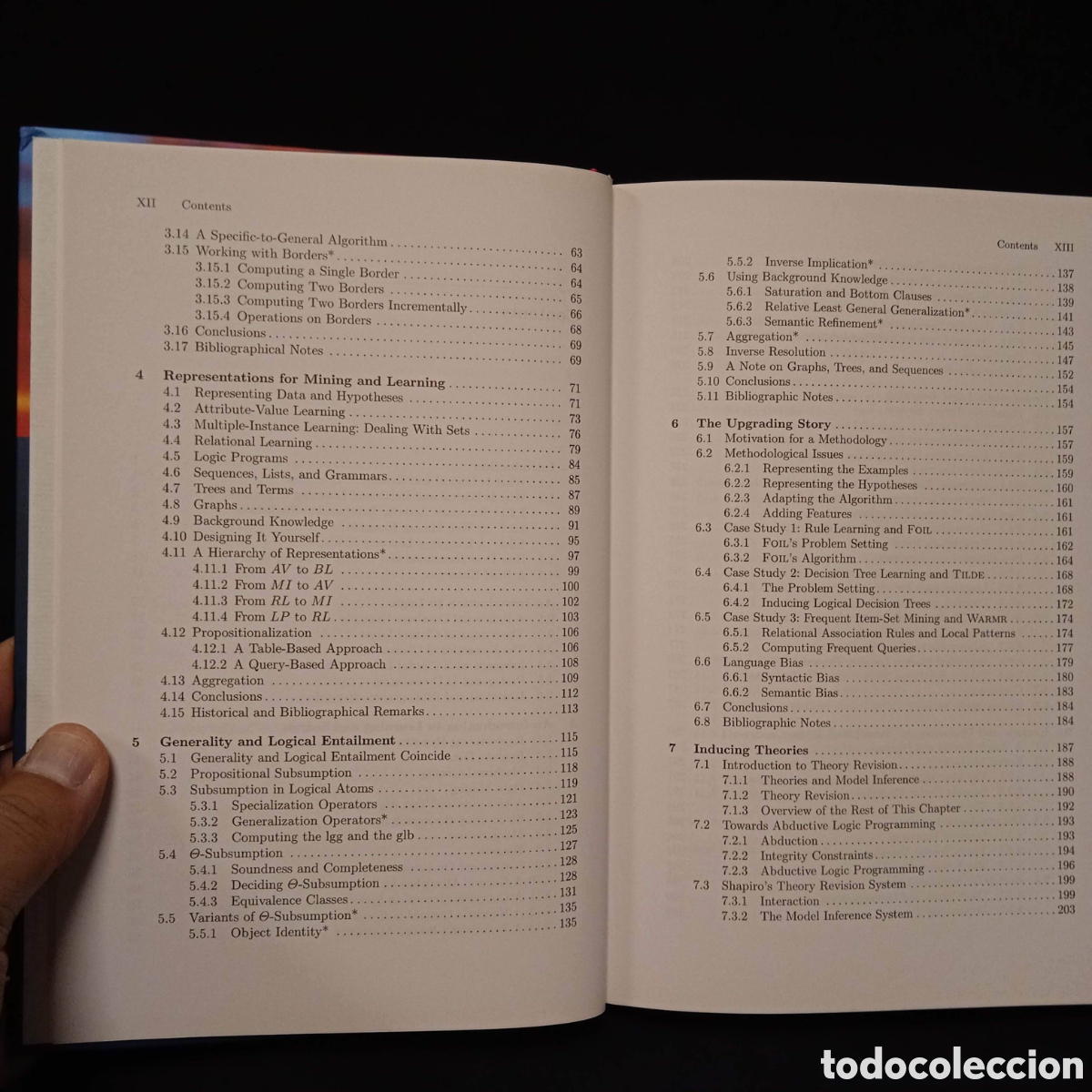 Libros de segunda mano de ciencias: LOGICAL AND RELATIONAL LEARNING - LUC DE RAEDT - SPRINGER 2008 #9419 - Foto 4