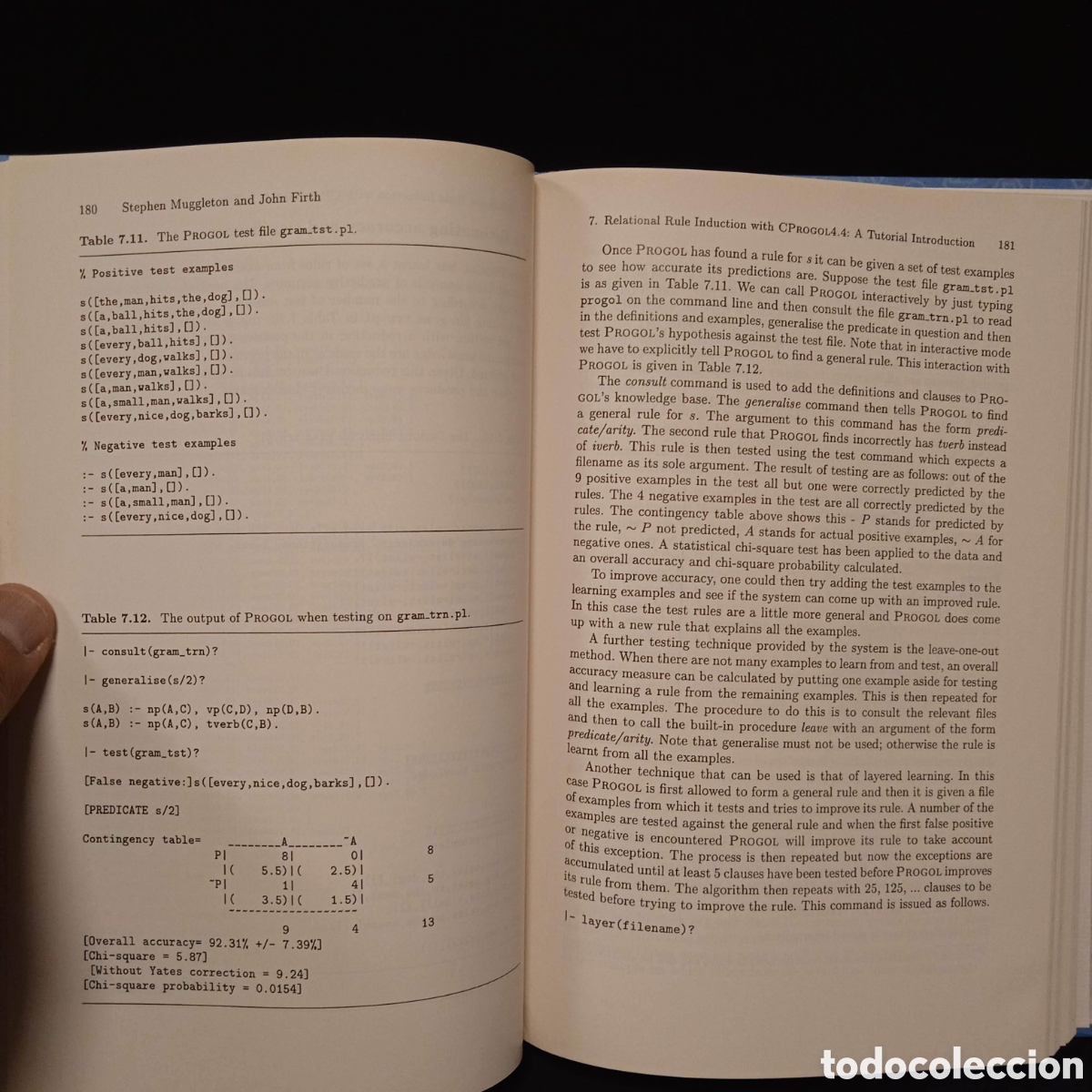 Libros de segunda mano de ciencias: RELATIONAL DATA MINING - SASO DZEROSKI NADA LAVRAC (EDS) - SPRINGER 2001 #9418 - Foto 9