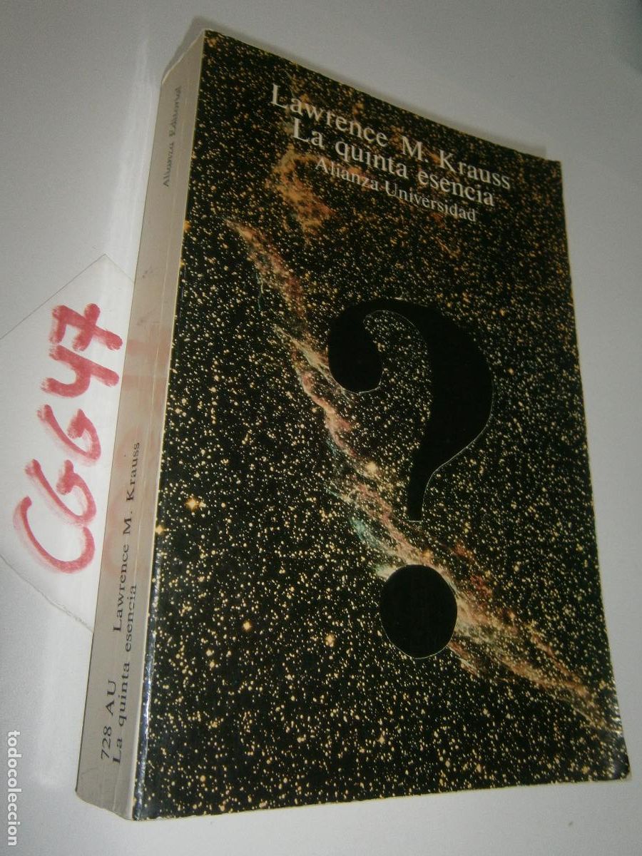 Libros de segunda mano de ciencias: --- LA QUINTA ESENCIA --- - Foto 1