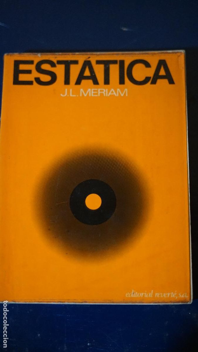 Libros de segunda mano de ciencias: J. L. Meriam - Est&aacute;tica - Revert&eacute; - Foto 1