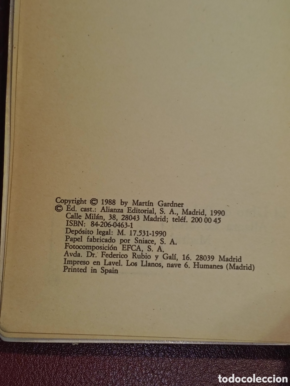 Libros de segunda mano de ciencias: La nueva era de Mart&iacute;n Gardner - Foto 3