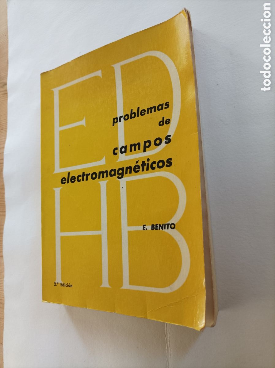 Libros de segunda mano de ciencias: Problemas de campos electromagn&eacute;ticos. 2&ordf; edic. / E. Benito. - Foto 2