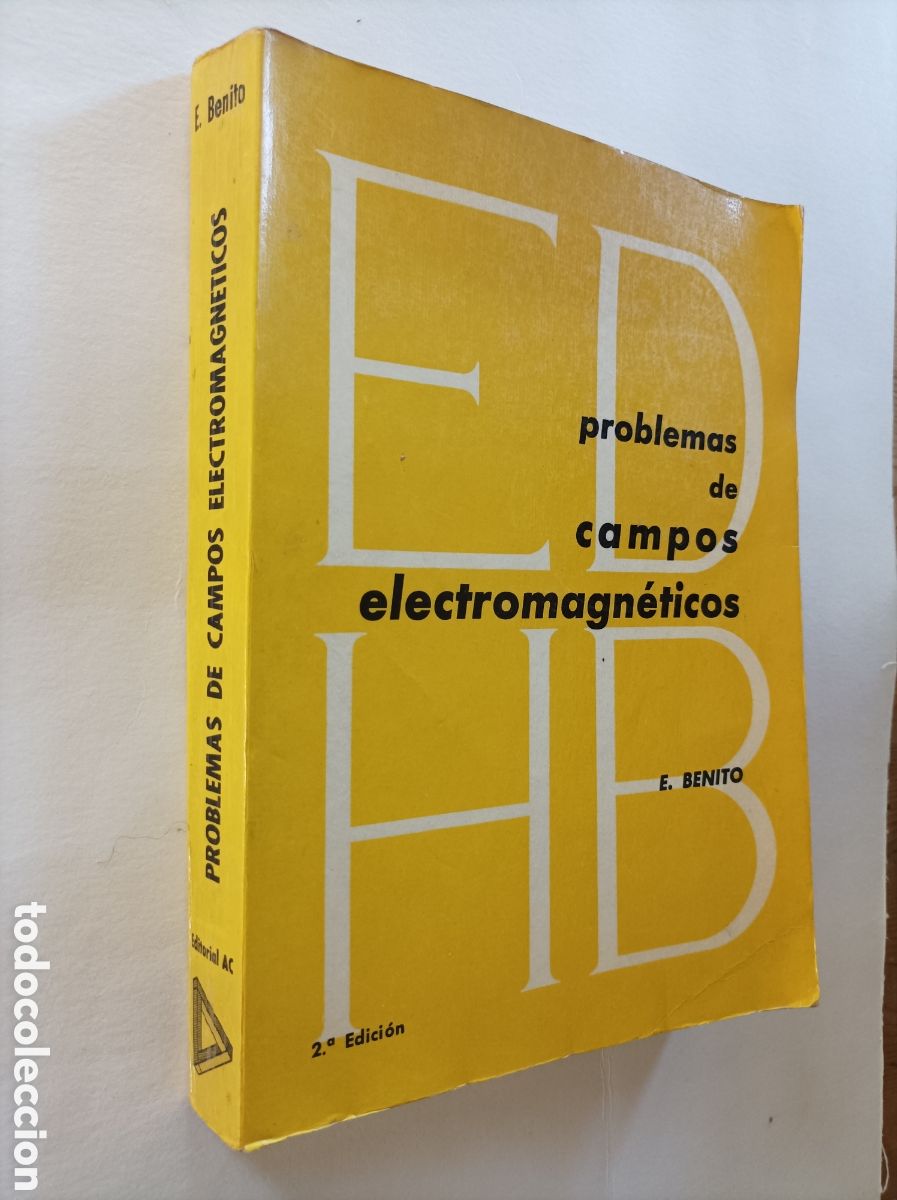 Libros de segunda mano de ciencias: Problemas de campos electromagn&eacute;ticos. 2&ordf; edic. / E. Benito. - Foto 3