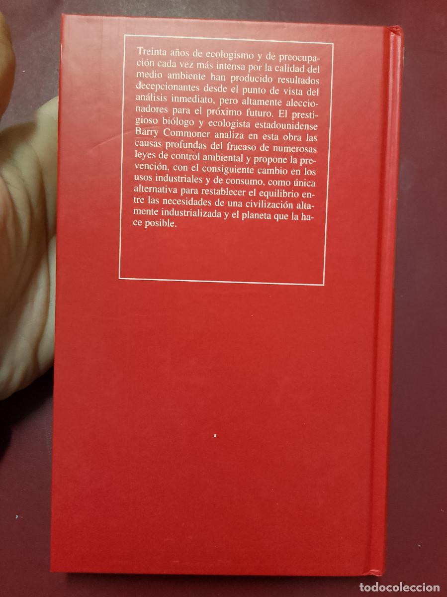 Libros de segunda mano de ciencias: Barry Commoner: En paz con el planeta (RBA. 1994) - Foto 2