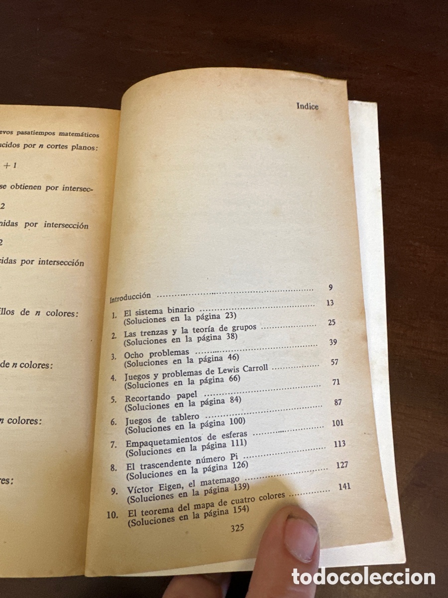 Libros de segunda mano de ciencias: NUEVOS PENSAMIENTOS MATEM&Aacute;TICOS. MARTIN GARDNER - Foto 5