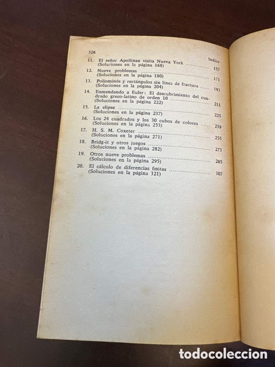 Libros de segunda mano de ciencias: NUEVOS PENSAMIENTOS MATEM&Aacute;TICOS. MARTIN GARDNER - Foto 6