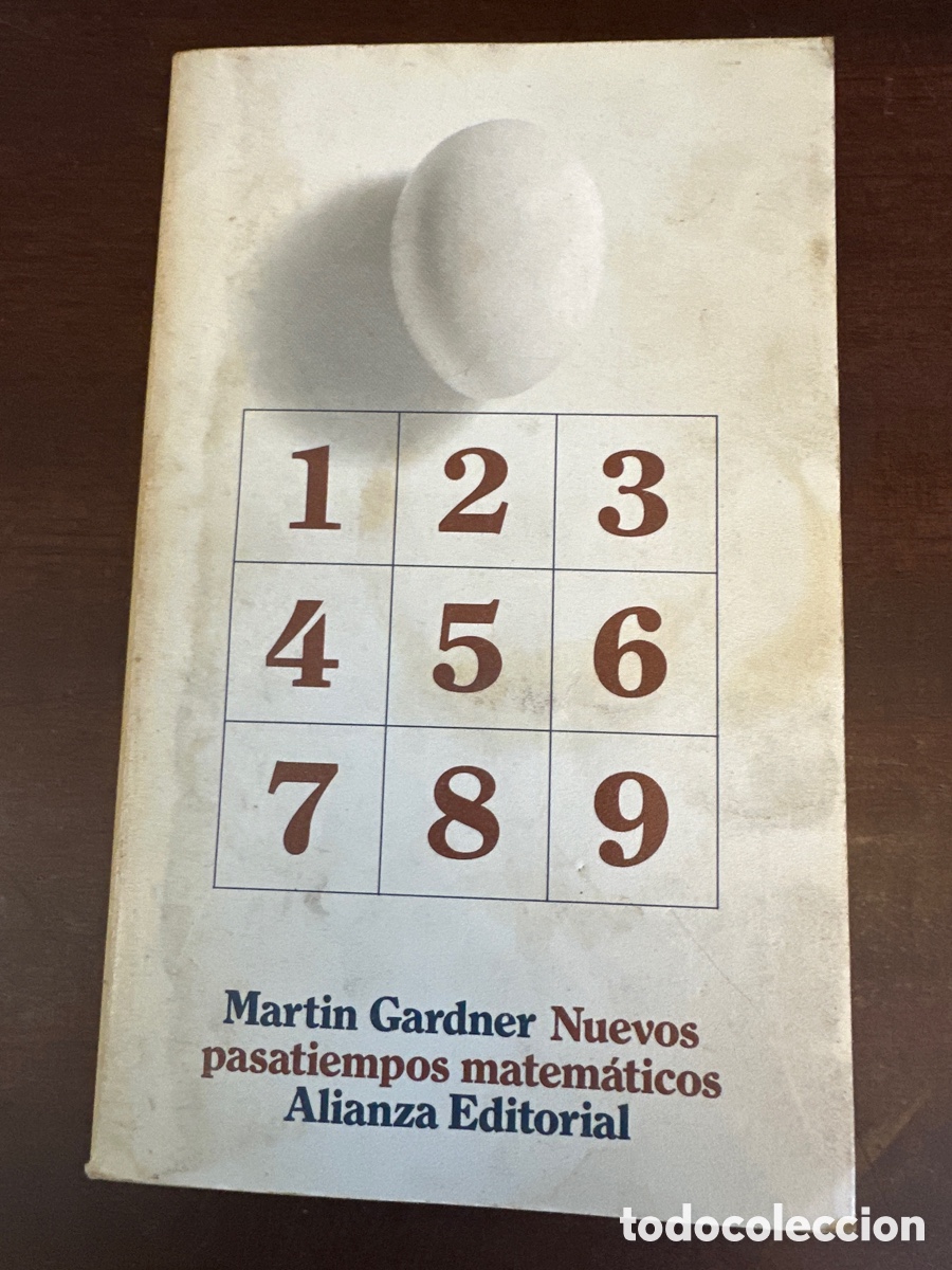 Libros de segunda mano de ciencias: NUEVOS PENSAMIENTOS MATEM&Aacute;TICOS. MARTIN GARDNER - Foto 1