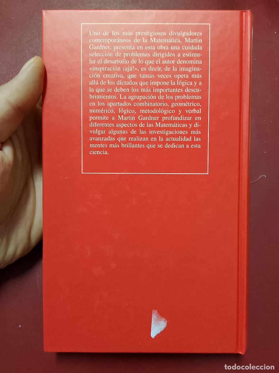 Libros de segunda mano de ciencias: Martin Gardner: &iexcl;Aj&aacute;! Paradojas (RBA. 1994) - Foto 2