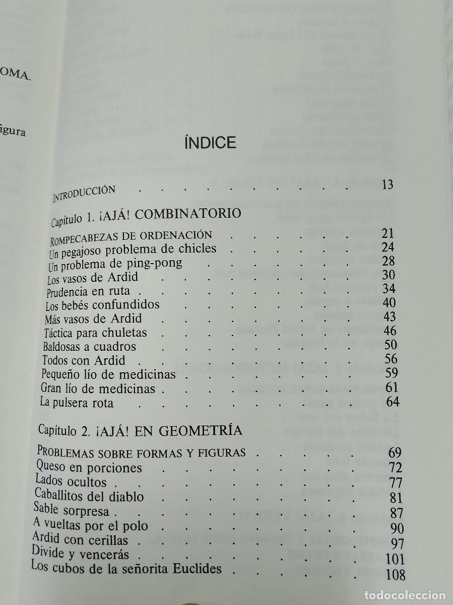 Libros de segunda mano de ciencias: Martin Gardner: &iexcl;Aj&aacute;! Paradojas (RBA. 1994) - Foto 3