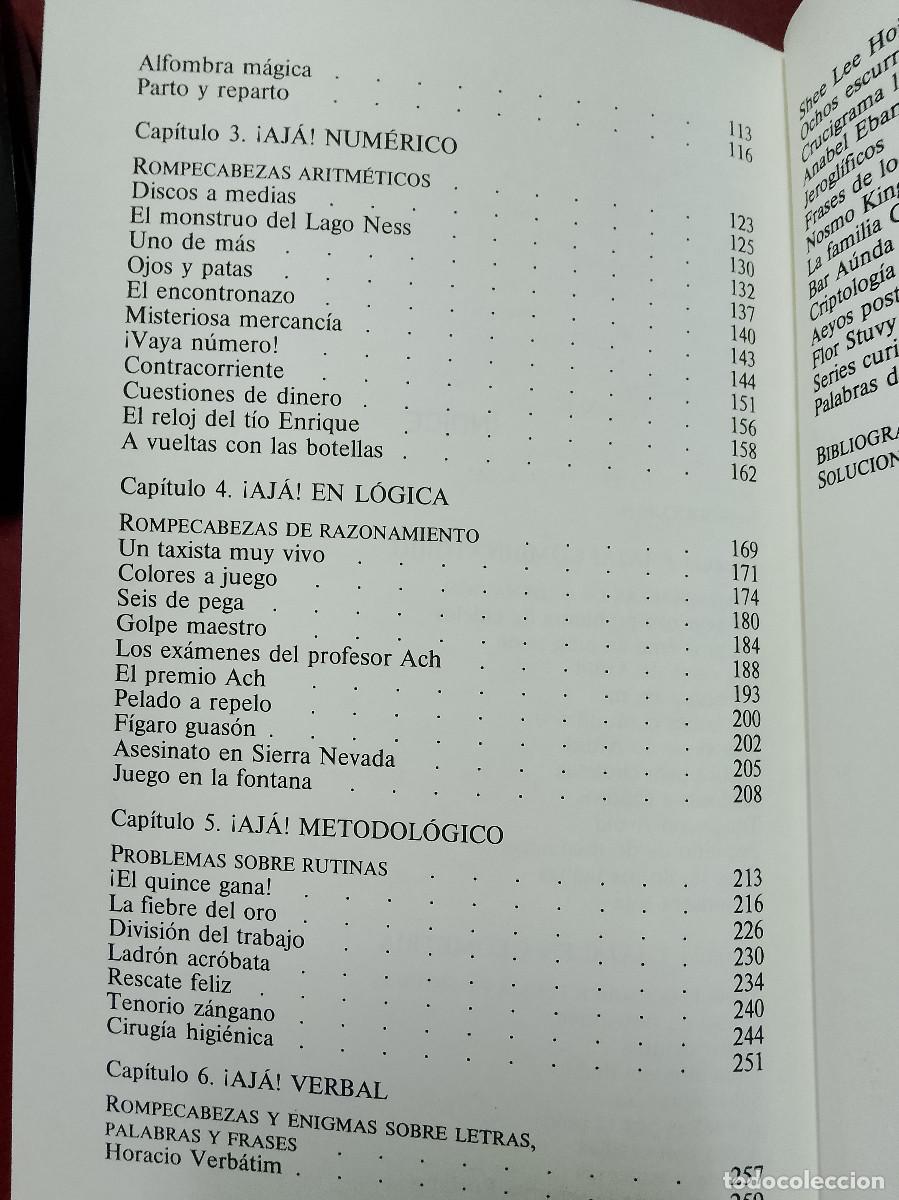 Libros de segunda mano de ciencias: Martin Gardner: &iexcl;Aj&aacute;! Paradojas (RBA. 1994) - Foto 4