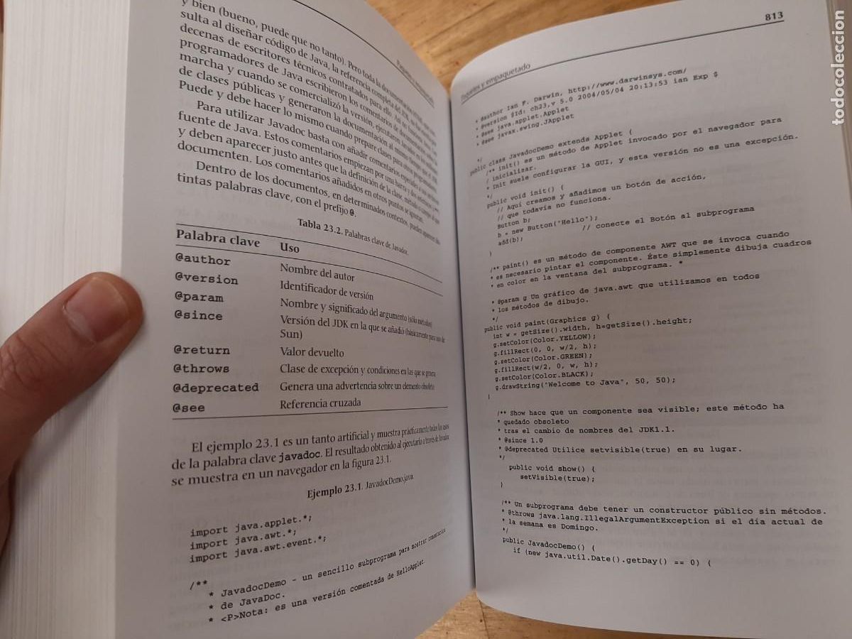 Libros de segunda mano de ciencias: Curso de Java - Ian F. Darwin - Anaya, 2005 - Foto 5