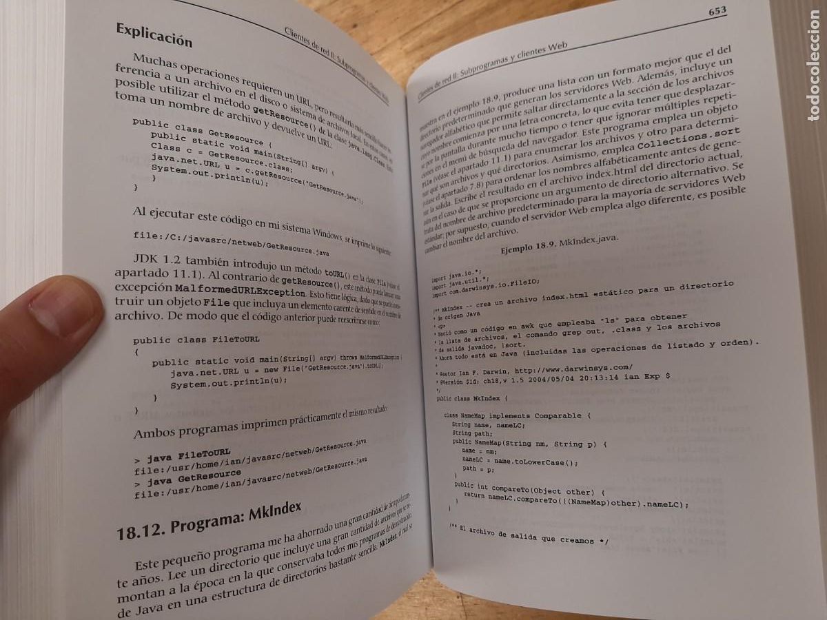 Libros de segunda mano de ciencias: Curso de Java - Ian F. Darwin - Anaya, 2005 - Foto 6