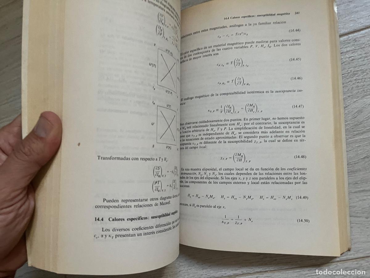 Libros de segunda mano de ciencias: TERMODIN&Aacute;MICA - H.B. Callen - Foto 7