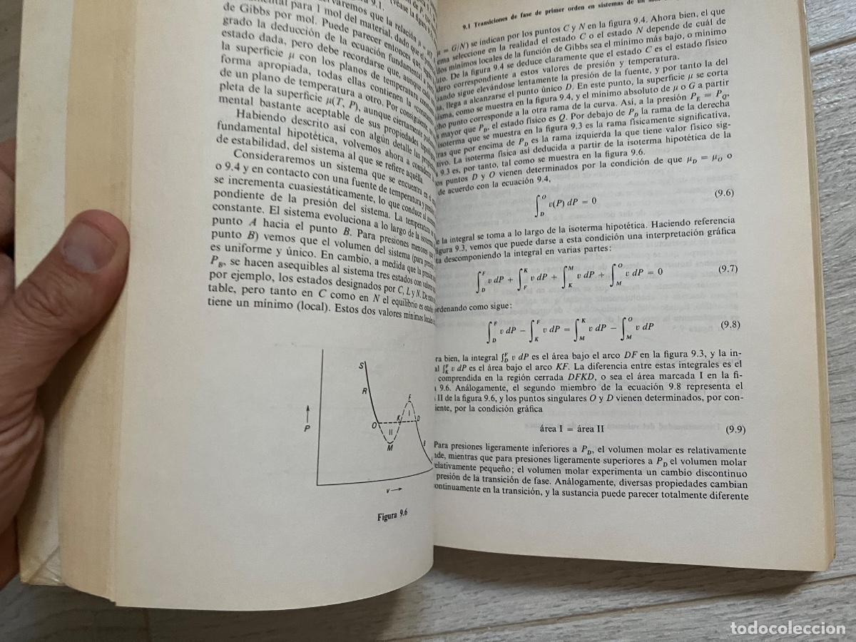 Libros de segunda mano de ciencias: TERMODIN&Aacute;MICA - H.B. Callen - Foto 9