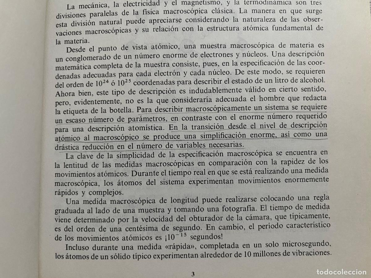 Libros de segunda mano de ciencias: TERMODIN&Aacute;MICA - H.B. Callen - Foto 13