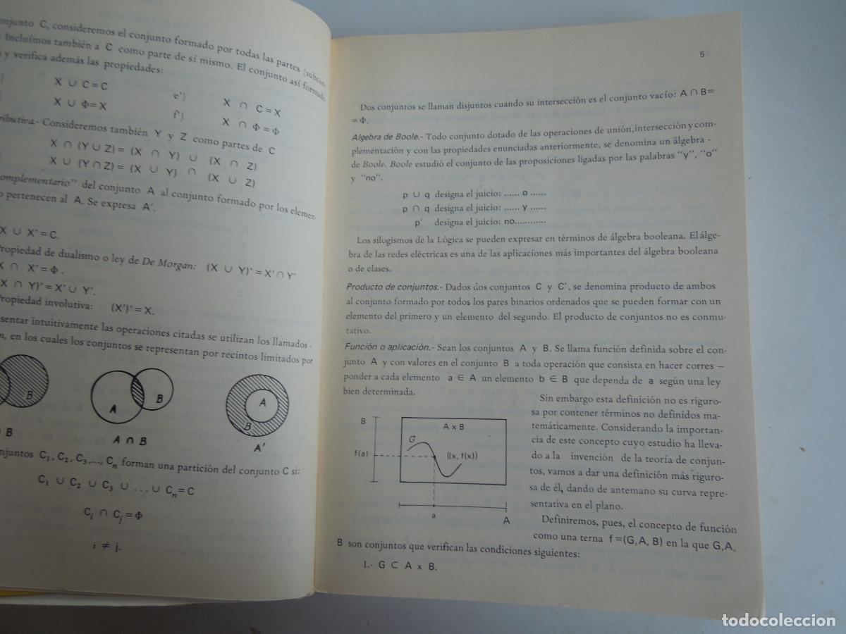 Libros de segunda mano de ciencias: PROBLEMAS DE ALGEBRA LINEAL - R.A.E.C. MADRID 1971. - Foto 6