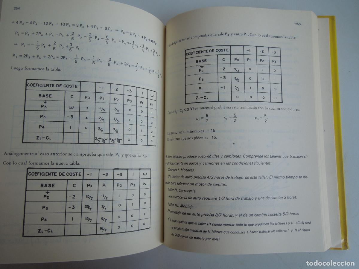 Libros de segunda mano de ciencias: PROBLEMAS DE ALGEBRA LINEAL - R.A.E.C. MADRID 1971. - Foto 8