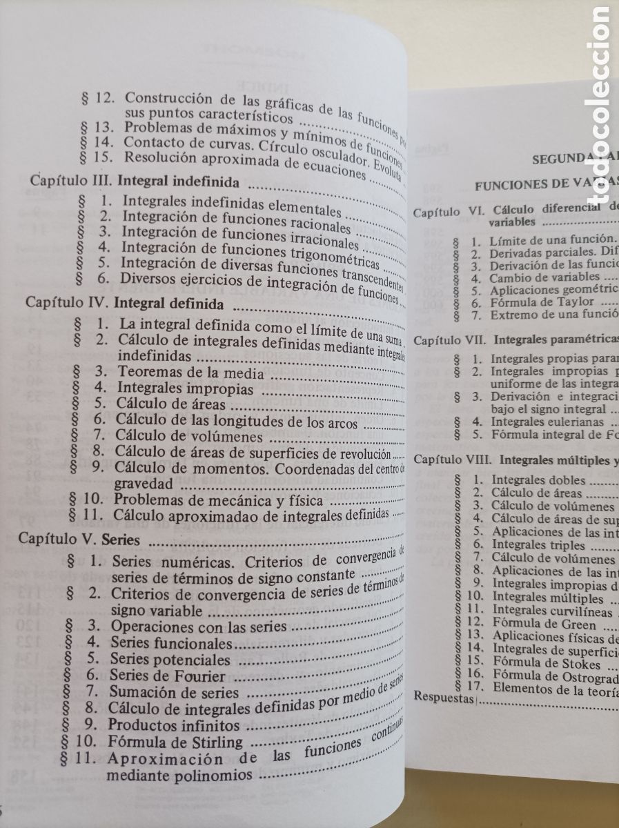 Libros de segunda mano de ciencias: 5000 problema de an&aacute;lisis matem&aacute;tico / B. P. Demidovich - Foto 5