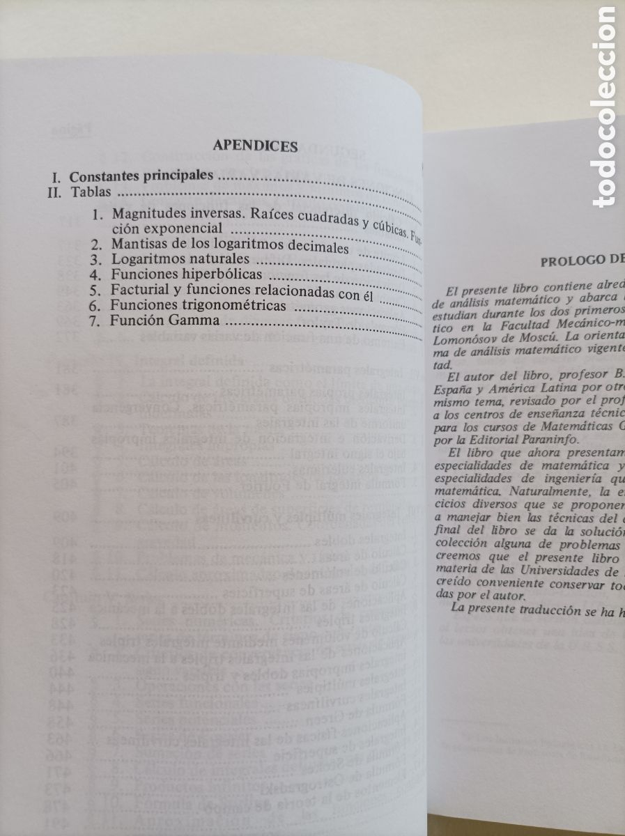 Libros de segunda mano de ciencias: 5000 problema de an&aacute;lisis matem&aacute;tico / B. P. Demidovich - Foto 7