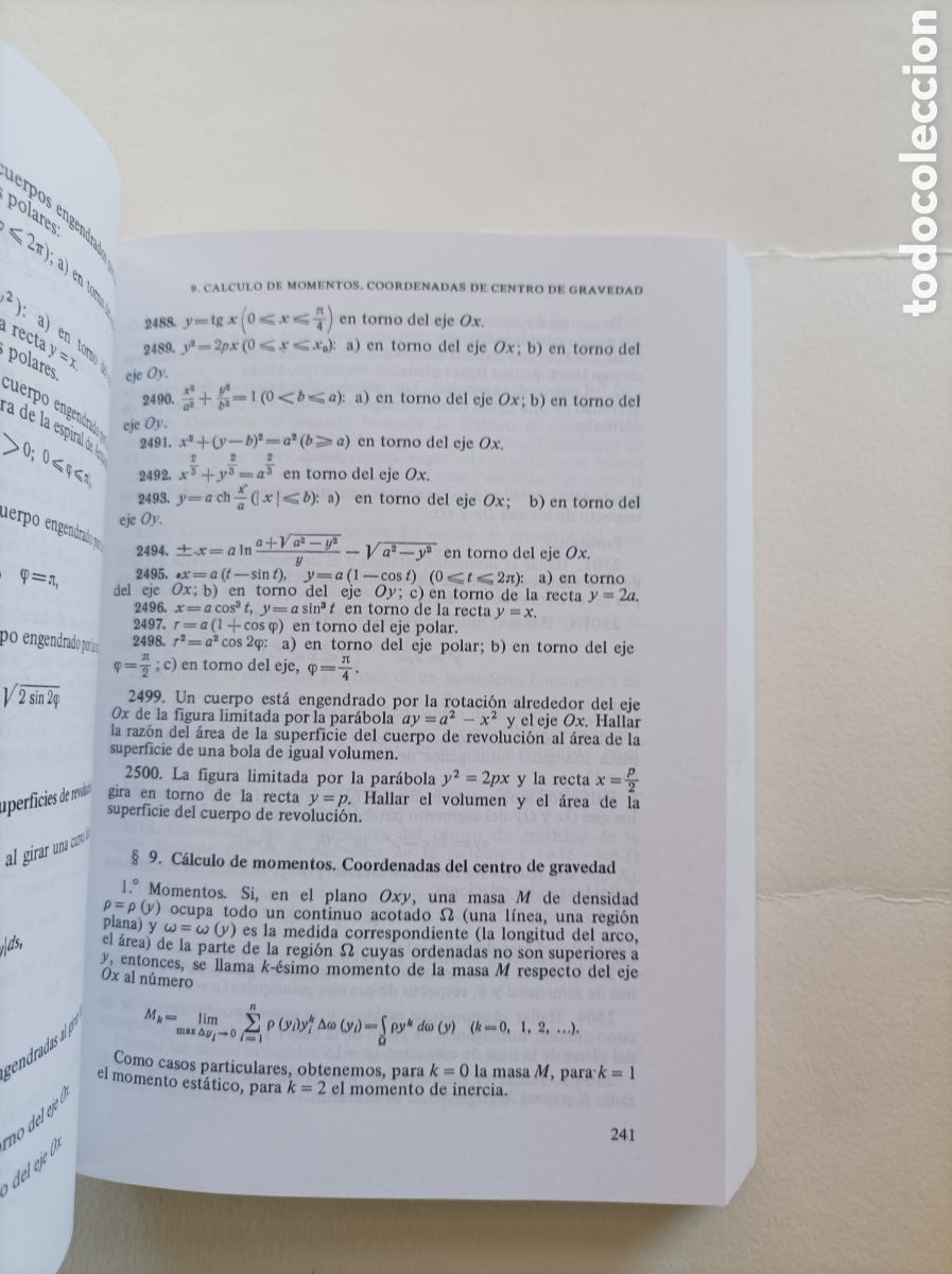 Libros de segunda mano de ciencias: 5000 problema de an&aacute;lisis matem&aacute;tico / B. P. Demidovich - Foto 9