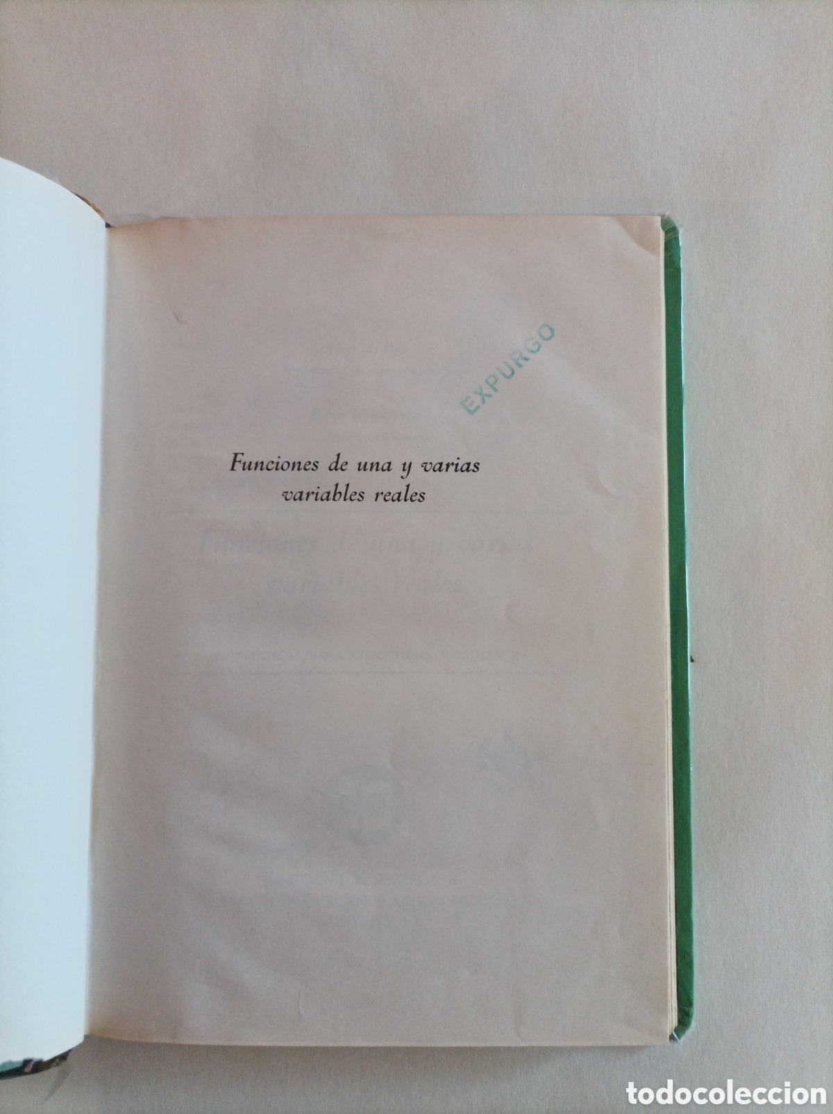 Libros de segunda mano de ciencias: Funciones de una y varias variables reales / Thor A. Bak y Jonas Lictenberg. Matem&aacute;ticas - Foto 3