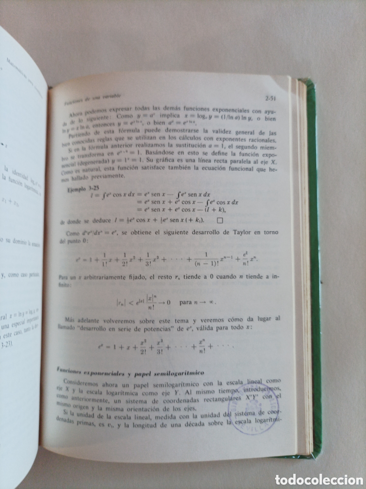 Libros de segunda mano de ciencias: Funciones de una y varias variables reales / Thor A. Bak y Jonas Lictenberg. Matem&aacute;ticas - Foto 7