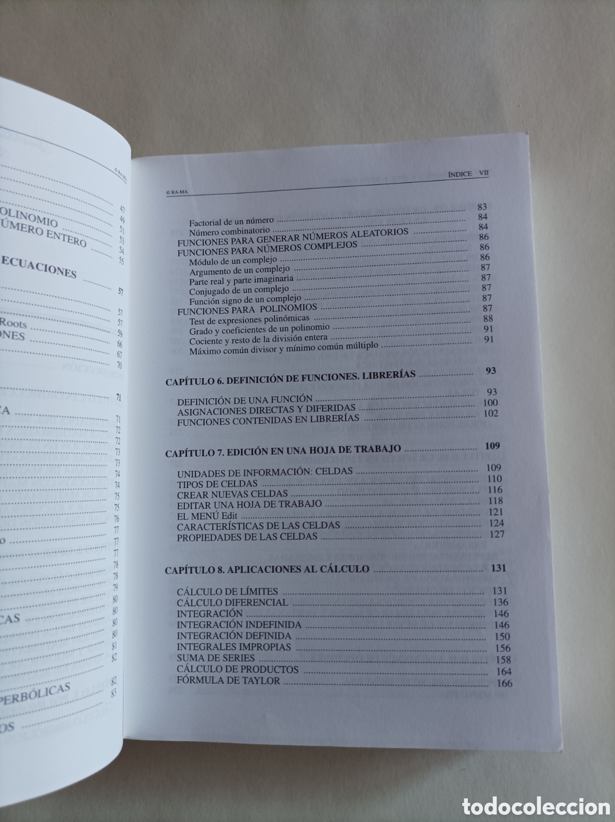 Libros de segunda mano de ciencias: Mathematica 3. Aplicaciones para PC / Agust&iacute;n Carrillo Albornoz Torres e inmaculada Llanas Centeno - Foto 6