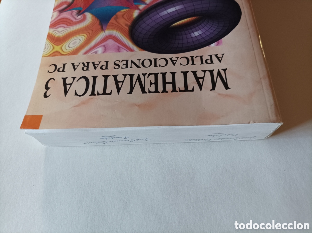 Libros de segunda mano de ciencias: Mathematica 3. Aplicaciones para PC / Agust&iacute;n Carrillo Albornoz Torres e inmaculada Llanas Centeno - Foto 8