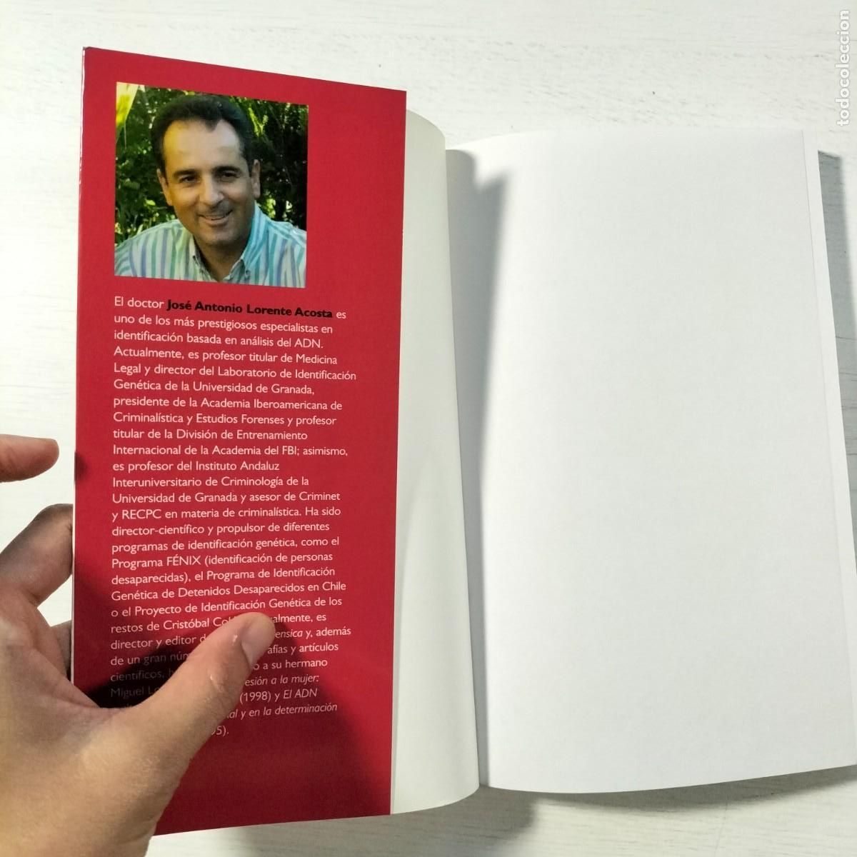 Libros de segunda mano: Un detective llamado ADN - Jos&eacute; Antonio Lorente - Foto 4