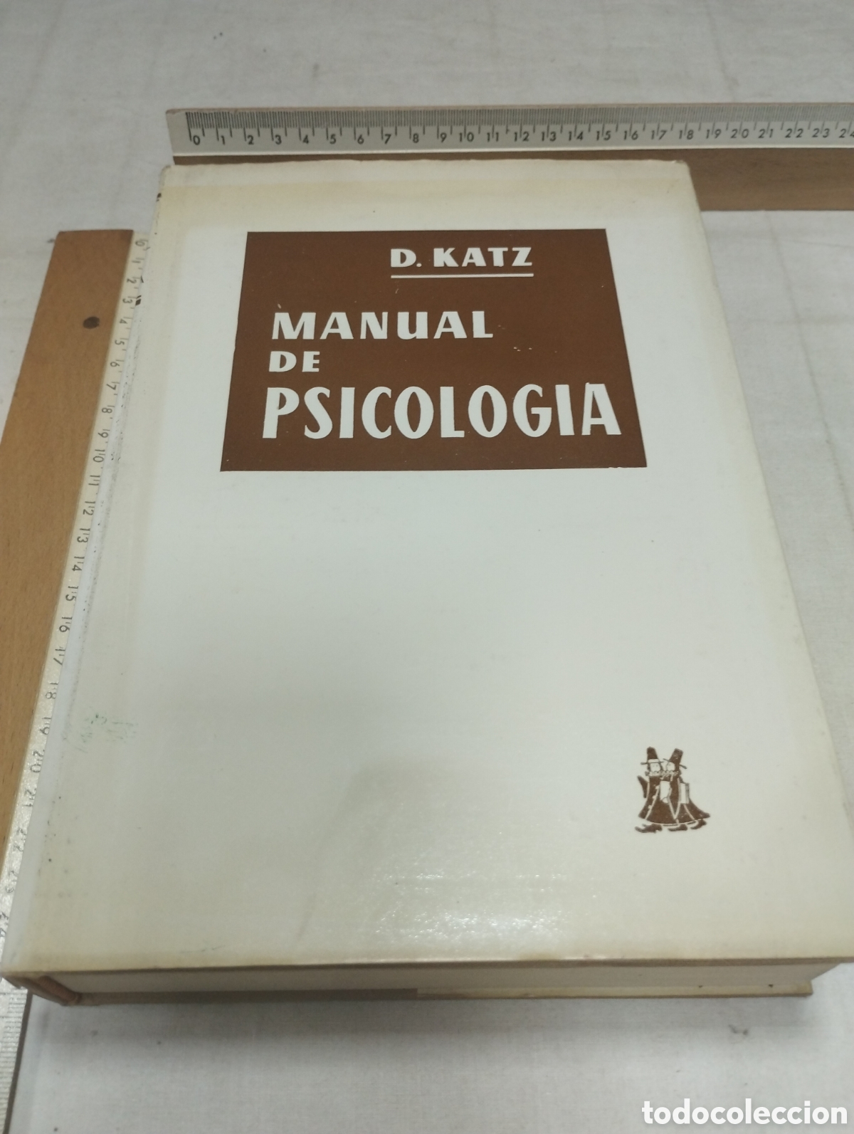 Libros de segunda mano de ciencias: Manual de psicolog&iacute;a. D. Katz, 1970 - Foto 1