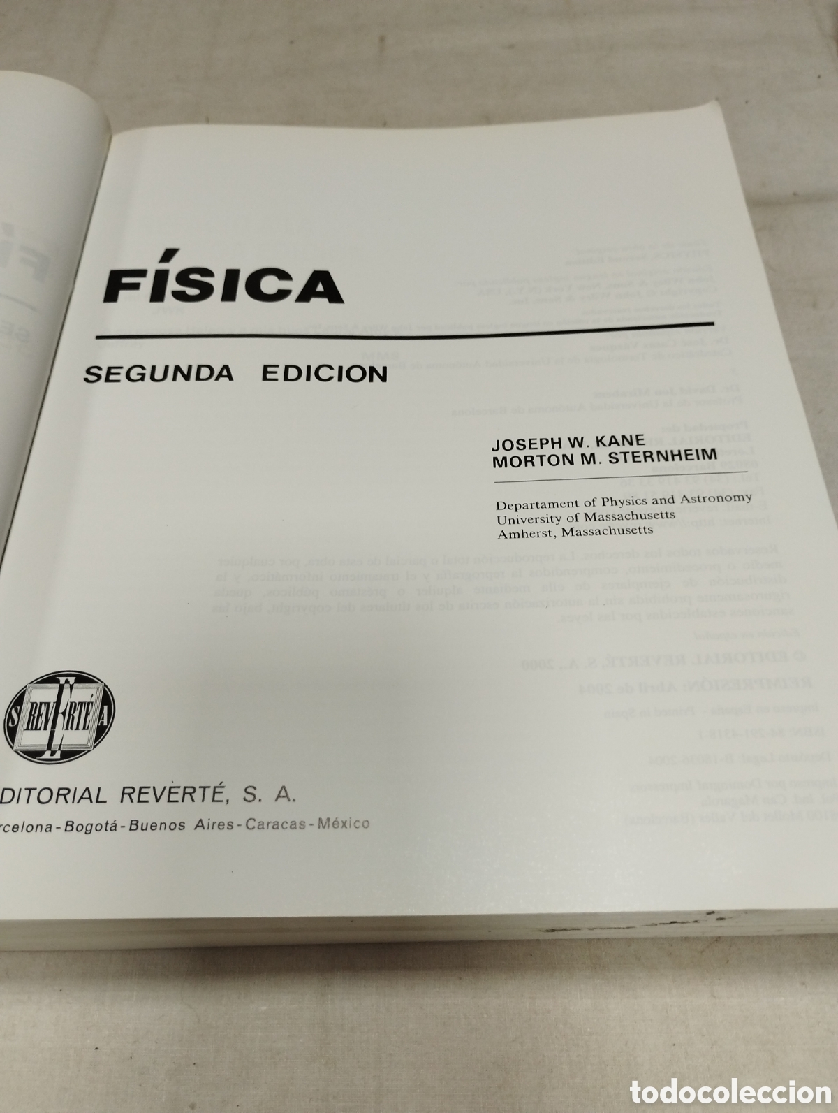 Libros de segunda mano de ciencias: F&iacute;sica. Kane y Sternheim, 2000 - Foto 2