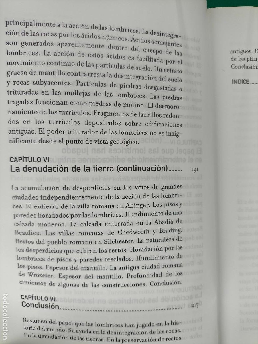 Libros de segunda mano: LA FORMACI&Oacute;N DEL MANTILLO VEGETAL / CHARLES DARWIN / 2011. CSIC - Foto 6