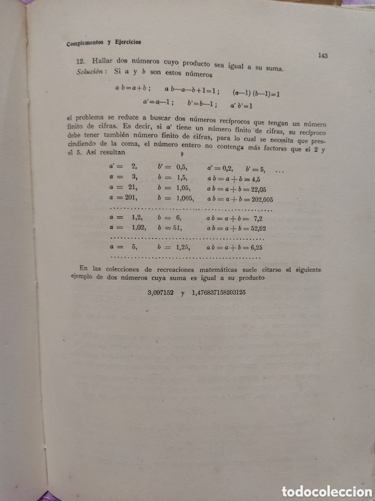Libros de segunda mano de ciencias: Aritm&eacute;tica general y mercantil - Foto 4