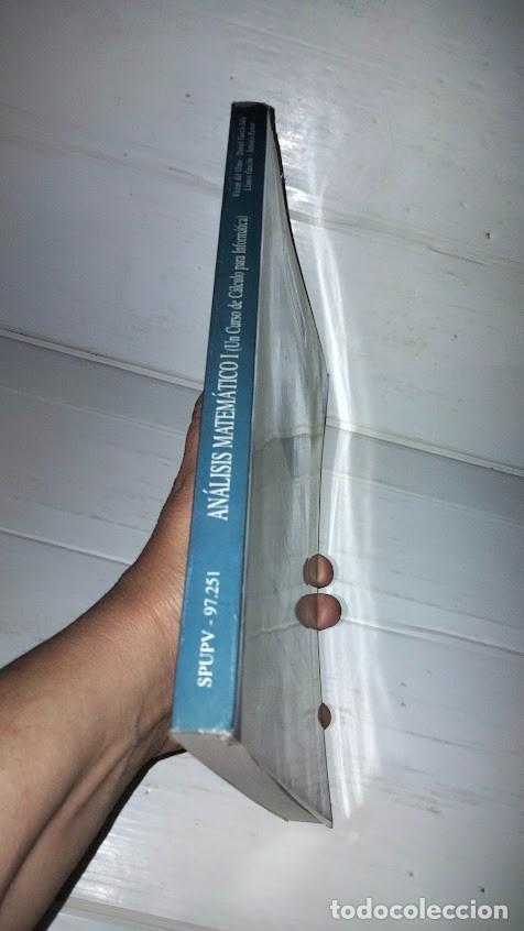 Libros de segunda mano de ciencias: An&aacute;lisis Matem&aacute;tico I - Vicent del Olmo y otros - 1997 - Foto 3