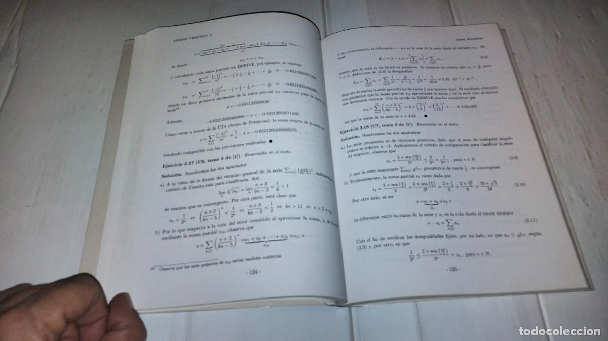 Libros de segunda mano de ciencias: An&aacute;lisis Matem&aacute;tico I - Vicent del Olmo y otros - 1997 - Foto 11