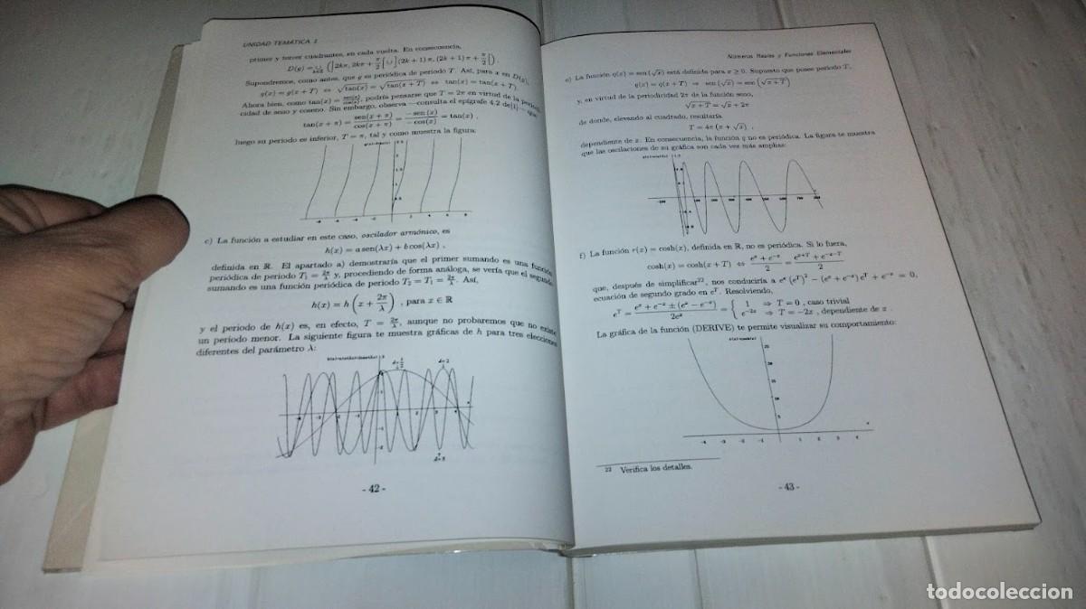 Libros de segunda mano de ciencias: An&aacute;lisis Matem&aacute;tico I - Vicent del Olmo y otros - 1997 - Foto 12