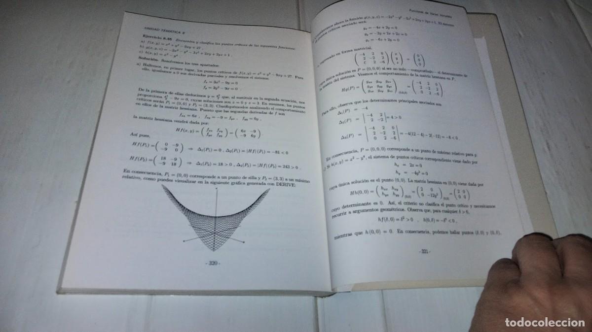 Libros de segunda mano de ciencias: An&aacute;lisis Matem&aacute;tico I - Vicent del Olmo y otros - 1997 - Foto 13