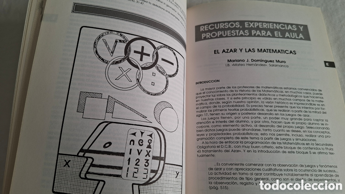 Libros de segunda mano de ciencias: EPSILON N&ordm; 35. ICME 1996. Thales - Foto 4