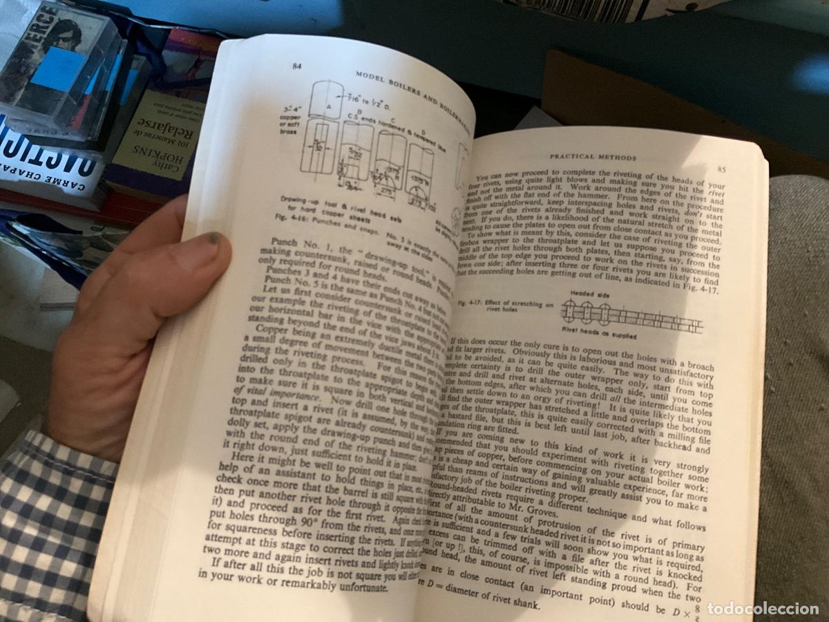 Libros de segunda mano de ciencias: Model Boilers and Boilermaking Harris, K. N. En ingl&eacute;s ingeniero planos - Foto 4