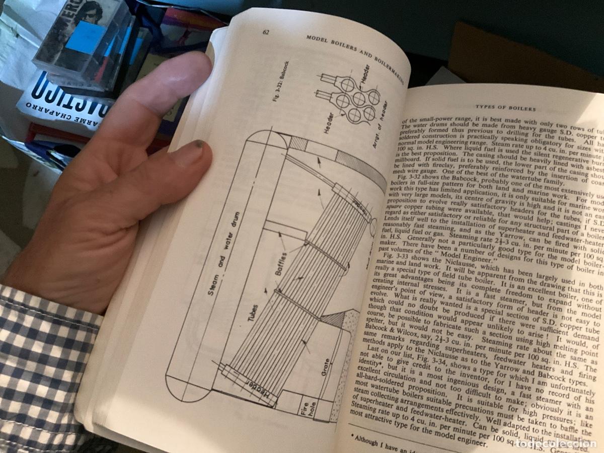Libros de segunda mano de ciencias: Model Boilers and Boilermaking Harris, K. N. En ingl&eacute;s ingeniero planos - Foto 6
