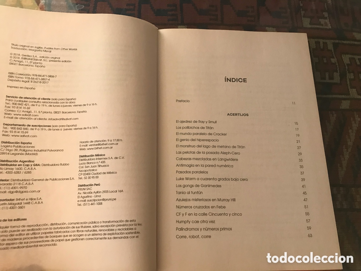 Libros de segunda mano de ciencias: Los del robot Farfel. Martin Gardner. Salvat - Foto 5