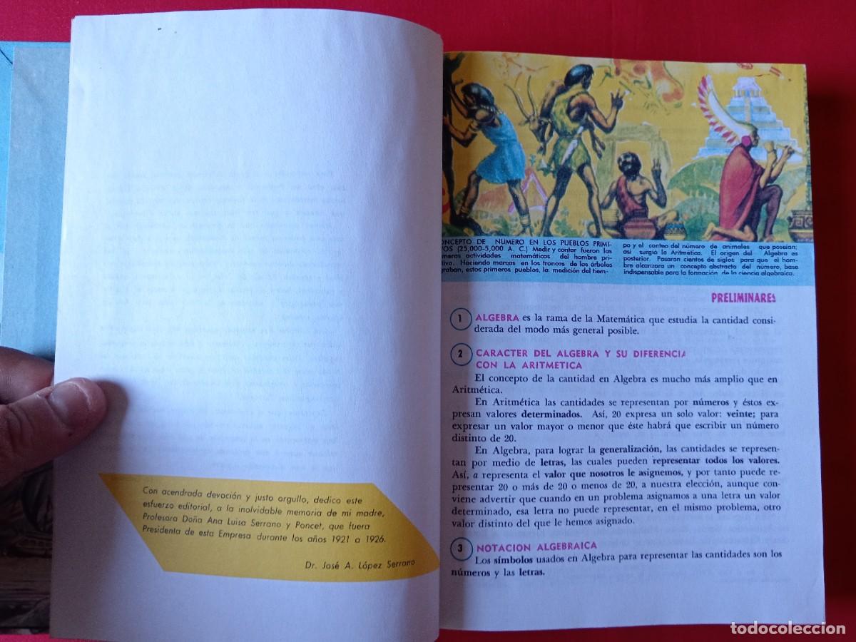 Libros de segunda mano de ciencias: &Aacute;LGEBRA. AURELIO BALDOR - Foto 4