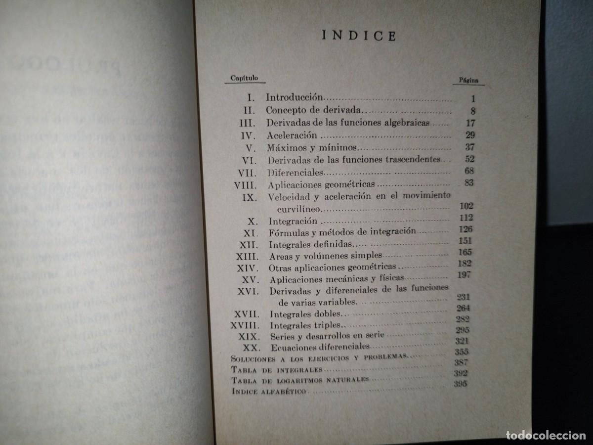 Libros de segunda mano de ciencias: 204- ELEMENTOS DE C&Aacute;LCULO INFINITESIMAL - H. B. PHILLIPS - UTEHA, 1990 - Foto 6