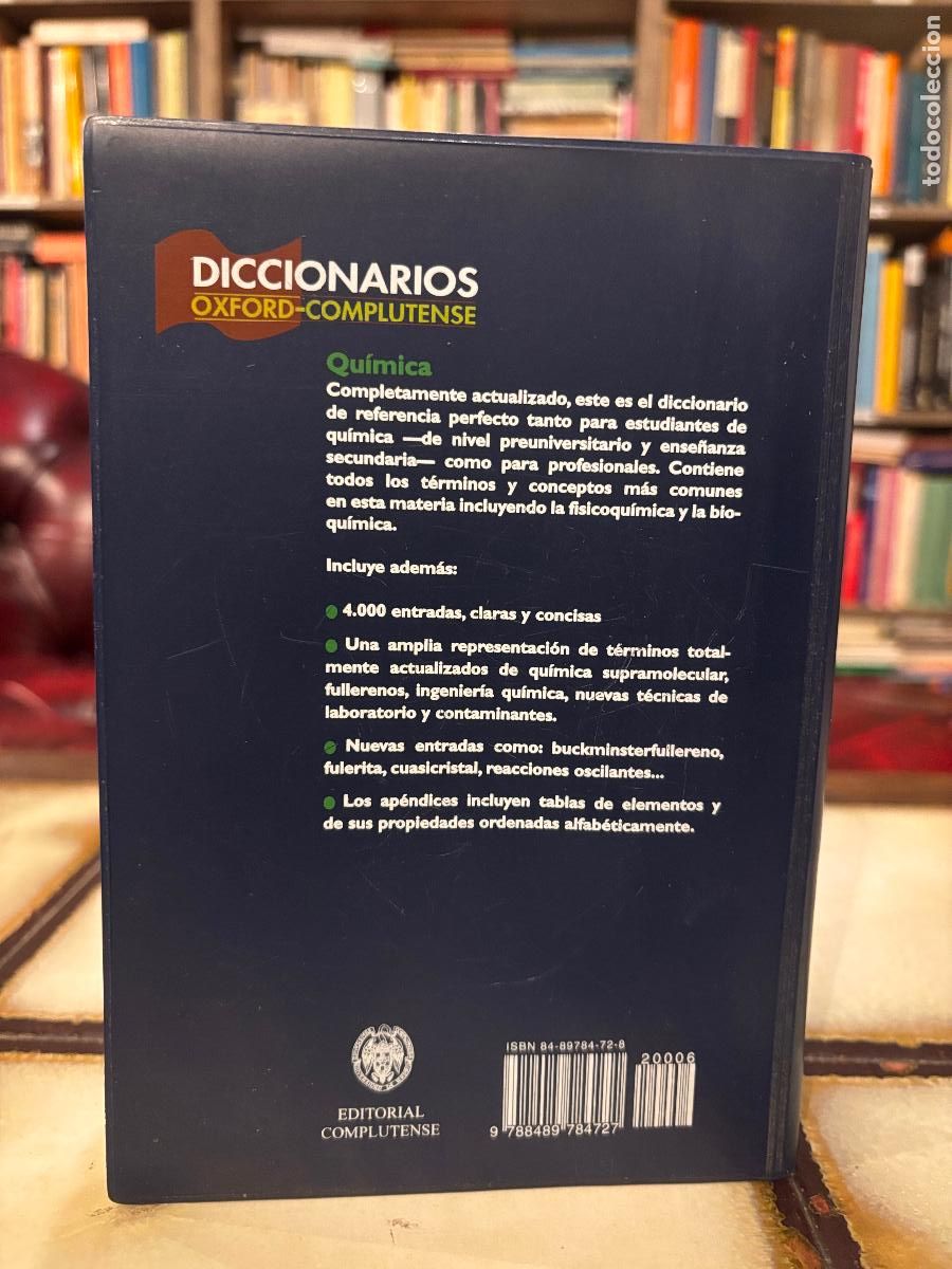 Libros de segunda mano de ciencias: Qu&iacute;mica. Diccionarios Oxford-Complutense. - Foto 2